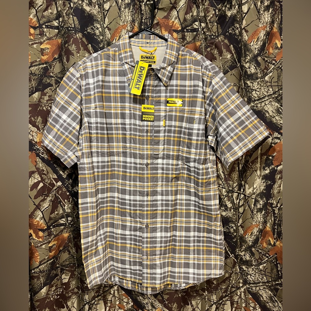 DeWalt button down- PRICE FIRM!
